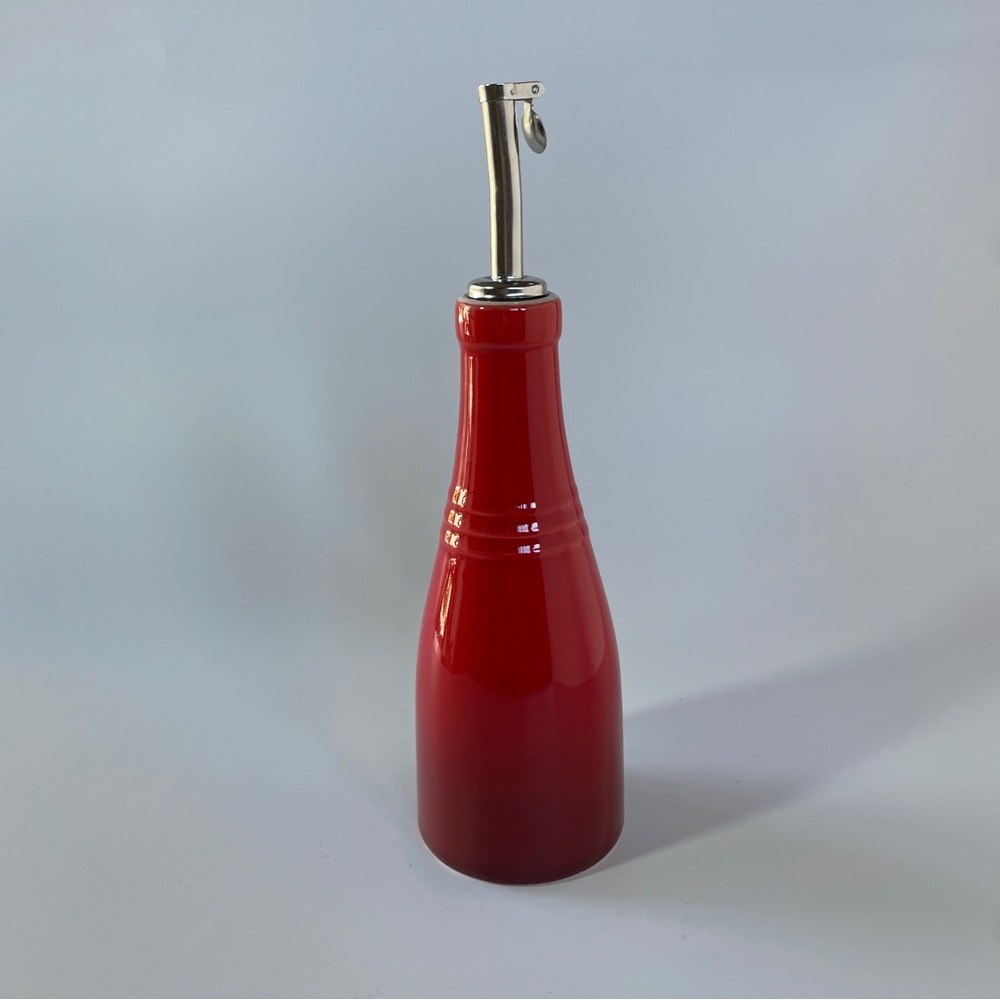 Le Creuset Red Oil Dispenser